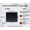 Portfel Puccini MU62251 – prezentacja skóry licowej i funkcjonalnego wnętrza