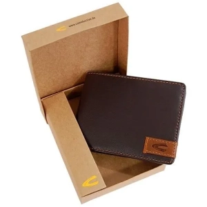 Skórzany portfel męski CAMEL ACTIVE 128-703-20 brązowy w pudełku prezentowym