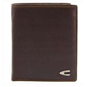 Skorzany portfel meski Camel Active B34-708-20 przod Brown Leather Men's Wallet Front View