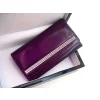SV-070 Skórzany portfel damski Swarovski® fioletowy – 183 kryształy