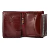 Portfel SV-050 ciemna czerwień skóra lakierowana | SV-050 dark red patent leather women’s wallet