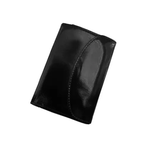 Ekskluzywny czarny portfel damski Swarovski – model SV-020 Luxury black Swarovski women’s wallet – model SV-020